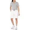 image:imageAmazon Essentials Mens Moisture Wicking Golf Polo Shirt Short Sleeve SlimFit QuickDryLight Grey Heather