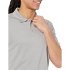 image:imageAmazon Essentials Mens Moisture Wicking Golf Polo Shirt Short Sleeve SlimFit QuickDryLight Grey Heather