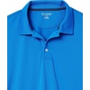 image:imageAmazon Essentials Mens Moisture Wicking Golf Polo Shirt Short Sleeve SlimFit QuickDryMetallic Blue
