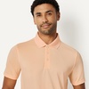 image:imageAmazon Essentials Mens Moisture Wicking Golf Polo Shirt Short Sleeve SlimFit QuickDryPale Peach