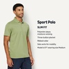 image:imageAmazon Essentials Mens Moisture Wicking Golf Polo Shirt Short Sleeve SlimFit QuickDrySage Green