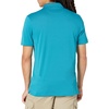 image:imageAmazon Essentials Mens Moisture Wicking Golf Polo Shirt Short Sleeve SlimFit QuickDryTeal Blue