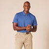 image:imageAmazon Essentials Mens Moisture Wicking Golf Polo Shirt Short Sleeve SlimFit QuickDryWashed Blue