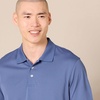 image:imageAmazon Essentials Mens Moisture Wicking Golf Polo Shirt Short Sleeve SlimFit QuickDryWashed Blue