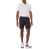 image:imageAmazon Essentials Mens Moisture Wicking Golf Polo Shirt Short Sleeve SlimFit QuickDryWhite Stripe