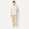 image:imageAmazon Essentials Mens Regular Fit Short Sleeve Linen ShirtLight Grey