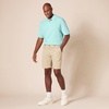 image:imageAmazon Essentials Mens RegularFit Short Sleeve Cotton Pique Polo Shirt Available in Big amp TallAqua