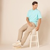 image:imageAmazon Essentials Mens RegularFit Short Sleeve Cotton Pique Polo Shirt Available in Big amp TallAqua Blue