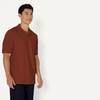 image:imageAmazon Essentials Mens RegularFit Short Sleeve Cotton Pique Polo Shirt Available in Big amp TallBrick Red