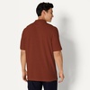 image:imageAmazon Essentials Mens RegularFit Short Sleeve Cotton Pique Polo Shirt Available in Big amp TallBrick Red