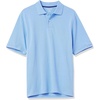 image:imageAmazon Essentials Mens RegularFit Short Sleeve Cotton Pique Polo Shirt Available in Big amp TallFrench Blue