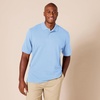image:imageAmazon Essentials Mens RegularFit Short Sleeve Cotton Pique Polo Shirt Available in Big amp TallFrench Blue