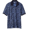 image:imageAmazon Essentials Mens RegularFit Short Sleeve Cotton Pique Polo Shirt Available in Big amp TallIndigo Palm