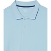 image:imageAmazon Essentials Mens RegularFit Short Sleeve Cotton Pique Polo Shirt Available in Big amp TallLight Blue