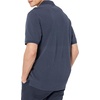 image:imageAmazon Essentials Mens RegularFit Short Sleeve Cotton Pique Polo Shirt Available in Big amp TallNavy White Dots