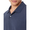 image:imageAmazon Essentials Mens RegularFit Short Sleeve Cotton Pique Polo Shirt Available in Big amp TallNavy White Dots