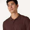 image:imageAmazon Essentials Mens RegularFit Short Sleeve Cotton Pique Polo Shirt Available in Big amp TallRich Hazel