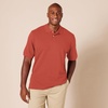 image:imageAmazon Essentials Mens RegularFit Short Sleeve Cotton Pique Polo Shirt Available in Big amp TallRust