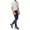 image:imageAmazon Essentials Mens RegularFit Short Sleeve Cotton Pique Polo Shirt Available in Big amp TallWhiteNavy Micro Geo