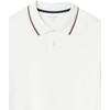 image:imageAmazon Essentials Mens RegularFit Short Sleeve Cotton Pique Polo Shirt Available in Big amp TallWhiteRed and Navy Tipped