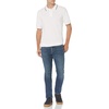 image:imageAmazon Essentials Mens RegularFit Short Sleeve Cotton Pique Polo Shirt Available in Big amp TallWhiteRed and Navy Tipped