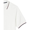 image:imageAmazon Essentials Mens RegularFit Short Sleeve Cotton Pique Polo Shirt Available in Big amp TallWhiteRed and Navy Tipped