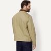 image:imageAmazon Essentials Mens RelaxedFit Rigid Denim Zip Up JacketMushroom Brown