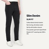 image:imageAmazon Essentials Mens Slim Fit Garment Dyed Five Pocket PantBlack