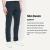 image:imageAmazon Essentials Mens Slim Fit Garment Dyed Five Pocket PantNavy