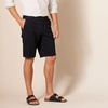 image:imageAmazon Essentials Mens SlimFit 11 Inseam Comfort Stretch Chino ShortsBlack