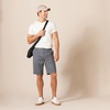 image:imageAmazon Essentials Mens SlimFit 11 Inseam Comfort Stretch Chino ShortsCharcoal