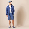 image:imageAmazon Essentials Mens SlimFit 11 Inseam Comfort Stretch Chino ShortsDark Blue