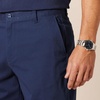 image:imageAmazon Essentials Mens SlimFit 11 Inseam Comfort Stretch Chino ShortsNavy