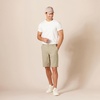 image:imageAmazon Essentials Mens SlimFit 11 Inseam Comfort Stretch Chino ShortsTan