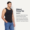 image:imageAmazon Essentials Mens SlimFit Ribbed Tank TopBlack