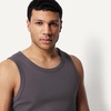 image:imageAmazon Essentials Mens SlimFit Ribbed Tank TopCharcoalBlack