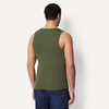 image:imageAmazon Essentials Mens SlimFit Ribbed Tank TopDark OliveDeep Brown