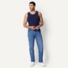 image:imageAmazon Essentials Mens SlimFit Ribbed Tank TopNavy BlazerDark Blue