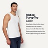 image:imageAmazon Essentials Mens SlimFit Ribbed Tank TopWhite