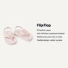 image:imageAmazon Essentials Unisex Toddlers Flip Flop Sandals with Backstrap for Boys and GirlsPale Pink