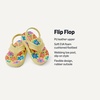 image:imageAmazon Essentials Unisex Toddlers Flip Flop Sandals with Backstrap for Boys and GirlsYellow Flower