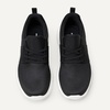image:imageAmazon Essentials Womens Lightweight Knit Cross Trainer SneakersBlackWhite