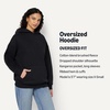 image:imageAmazon Essentials Womens OversizedFit Fleece HoodieBlack