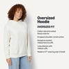 image:imageAmazon Essentials Womens OversizedFit Fleece HoodieCream