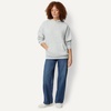 image:imageAmazon Essentials Womens OversizedFit Fleece HoodieLight Grey Heather