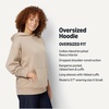 image:imageAmazon Essentials Womens OversizedFit Fleece HoodieTaupe