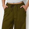 image:imageAmazon Essentials Womens OversizedFit Tie Waist Lightweight PantDeep Brown