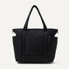 image:imageAmazon Essentials Womens Quilted Cotton Travel Tote Bag Black One SizeBlack