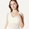 image:imageAmazon Essentials Womens RegularFit Crochet CoverUp DressCream