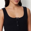 image:imageAmazon Essentials Womens SlimFit Ribbed Henley TankBlack